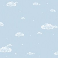 NAP458 | Carta da parati nuvole - Col. 1